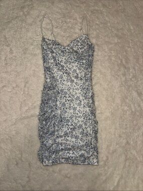 Windsor | Dresses | Flawless Allure Cowl Neck Bodycon Mini Dress In Light  Blue | Poshmark